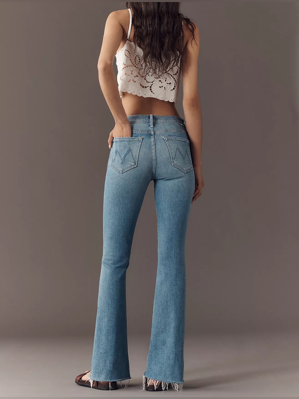 MOTHER Weekender Fray Jeans in Glow Up 29